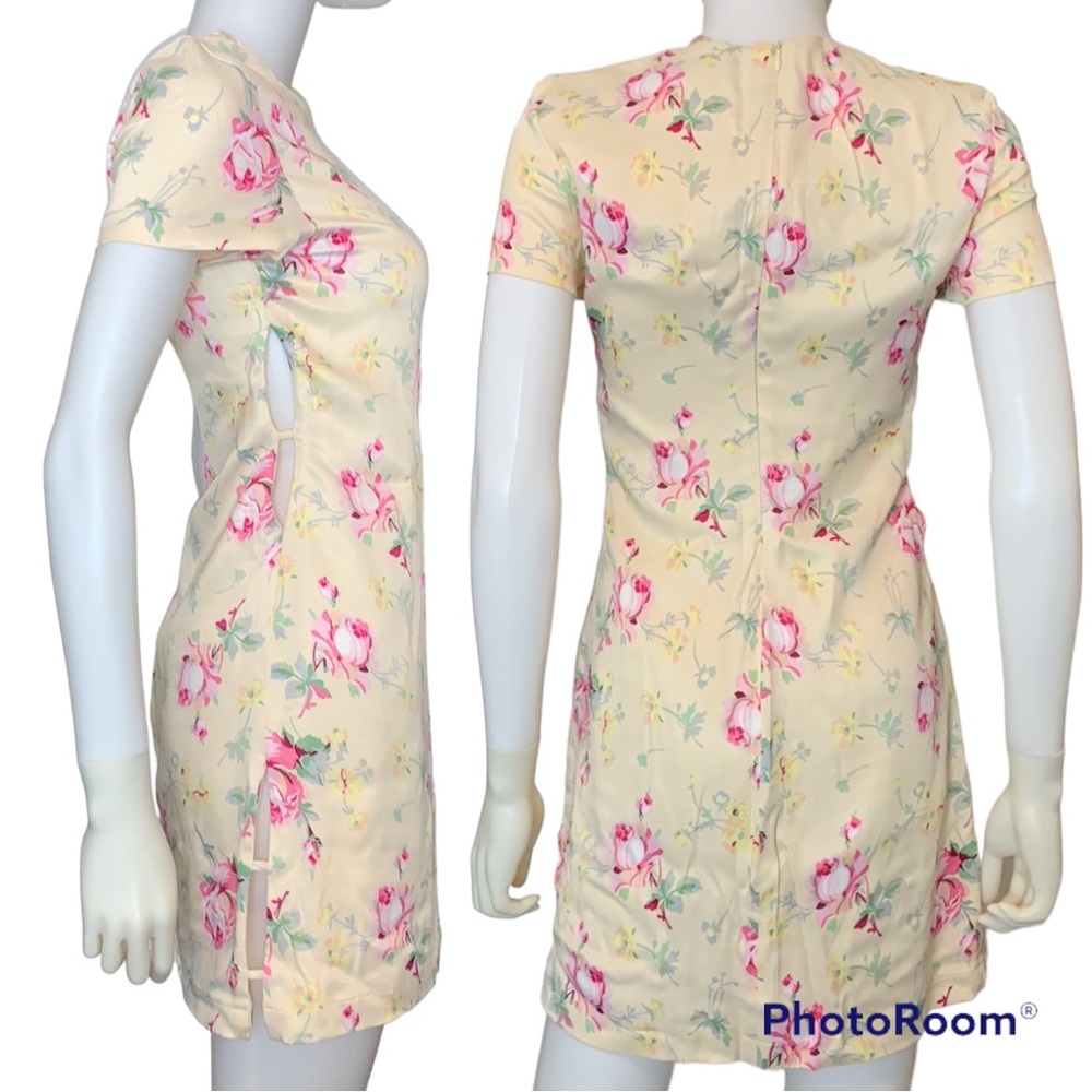 NWOT Zara Floral Mini Dress - Picture 5 of 16
